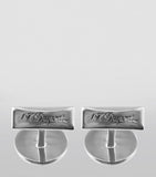 S.T. Dupont Iconic Monogram metal cufflinks, imported from the UK