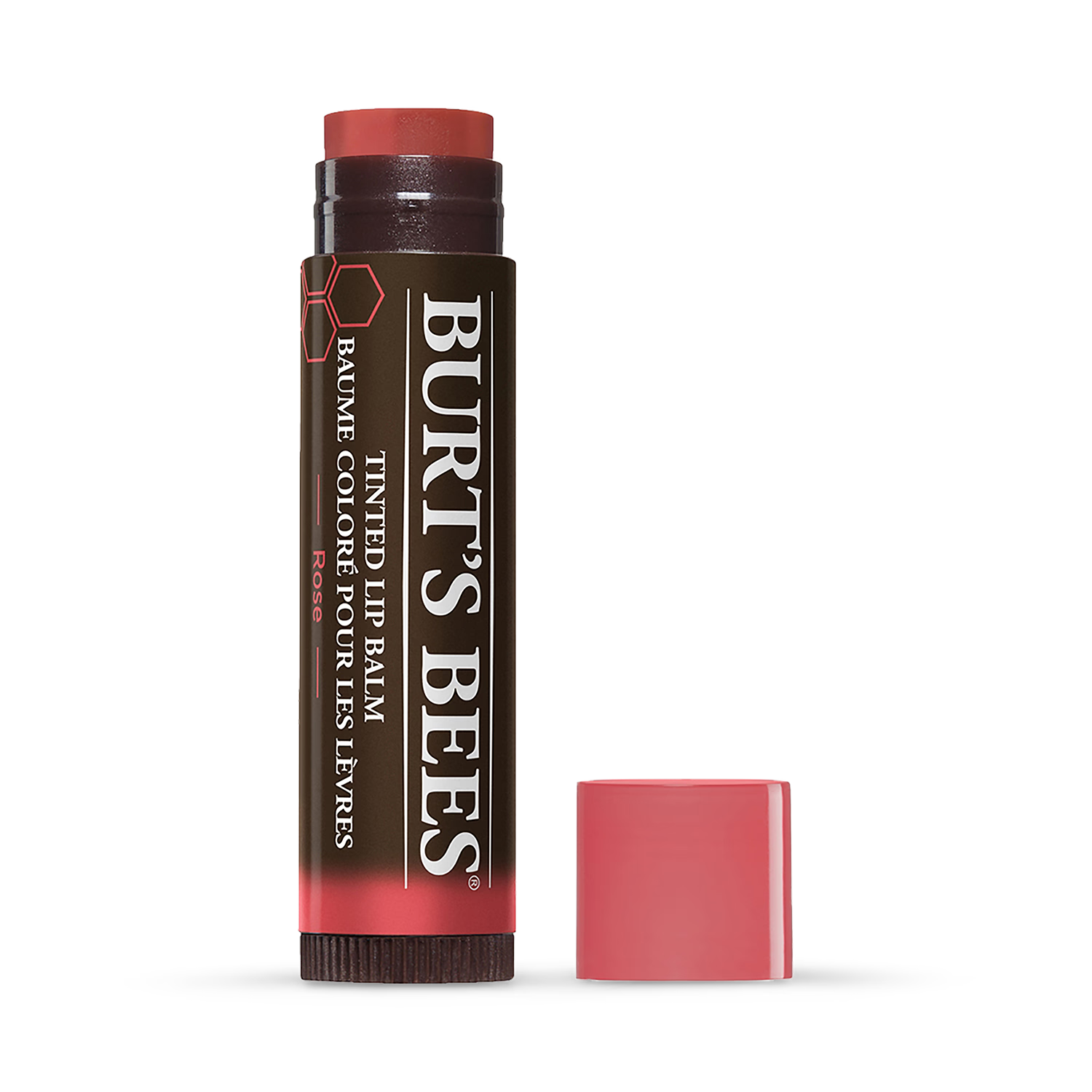 Burt's Bees rose tinted lip balm 4.25g - British product