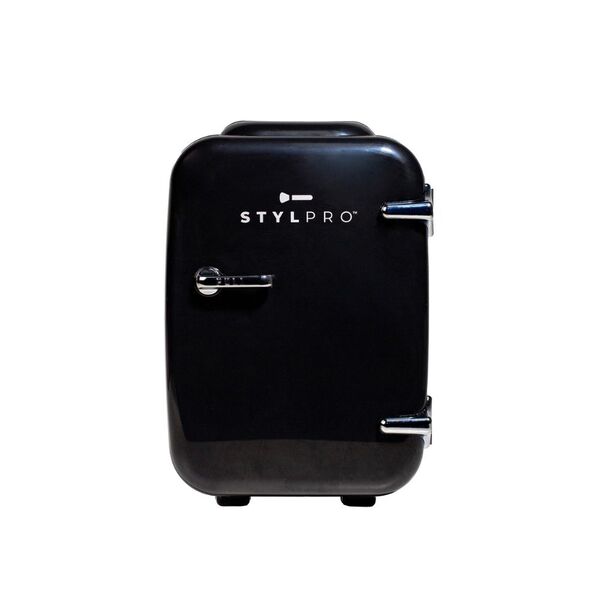 Stylpro Black Silver Beauty Fridge Appliance (British brand)