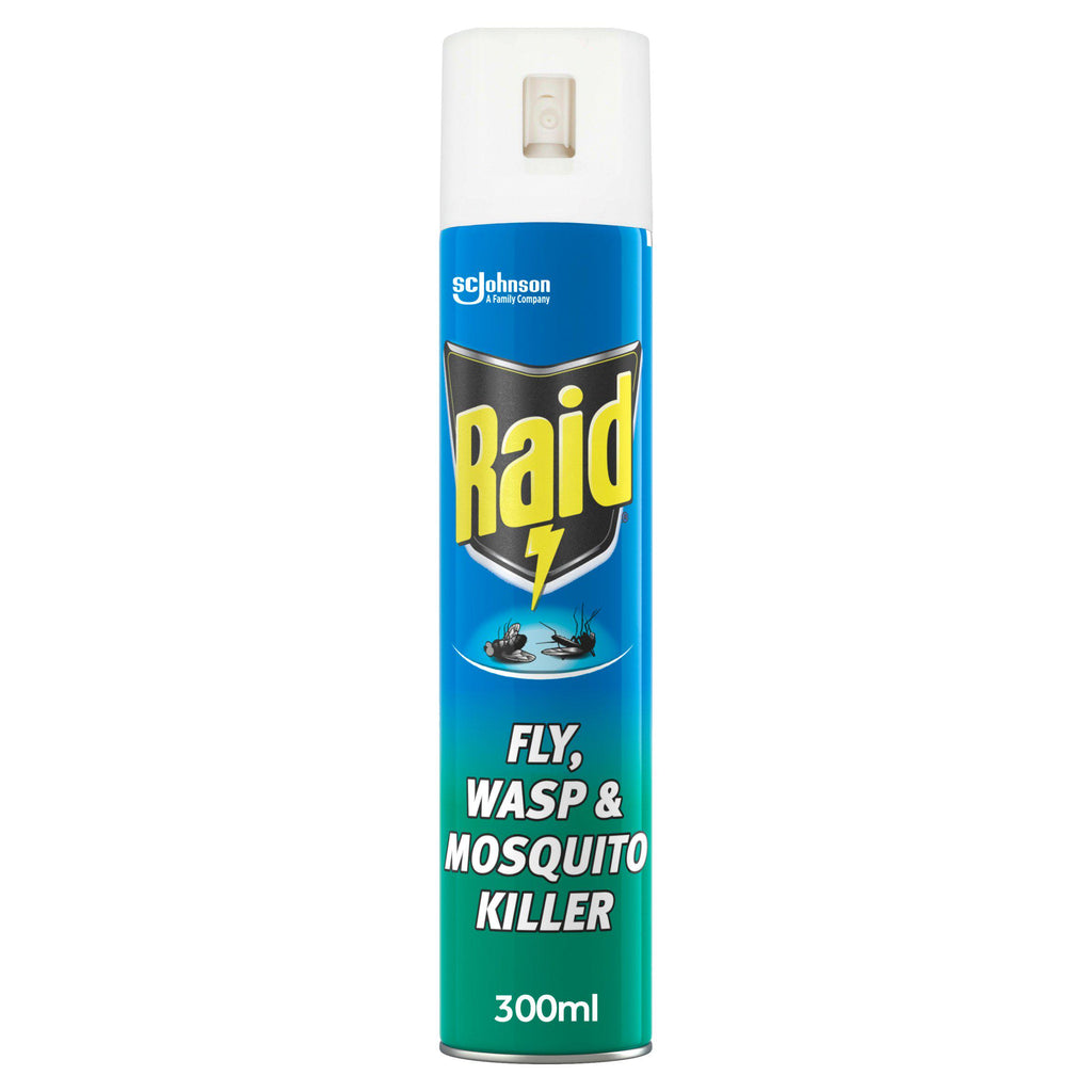 Raid Fly, Wasp & Mosquito Killer 300ml