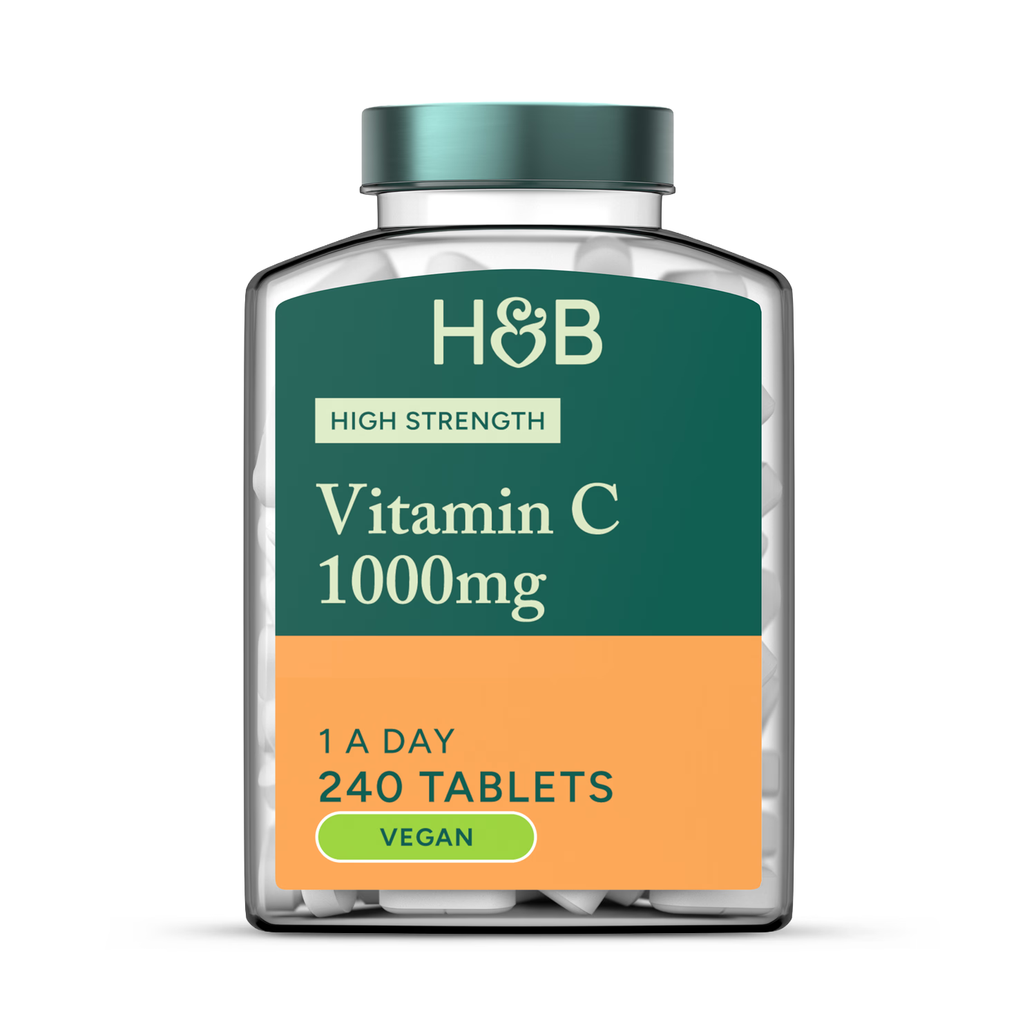 Holland Barrett Vitamin C tablets 1000mg 240s, UK version