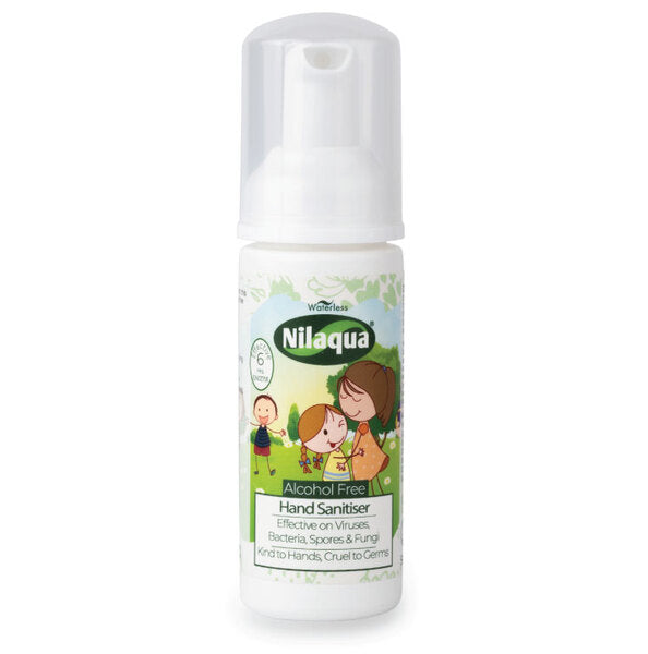 Nilaqua Family Protect Hand Sanitiser 50ml (British brand)