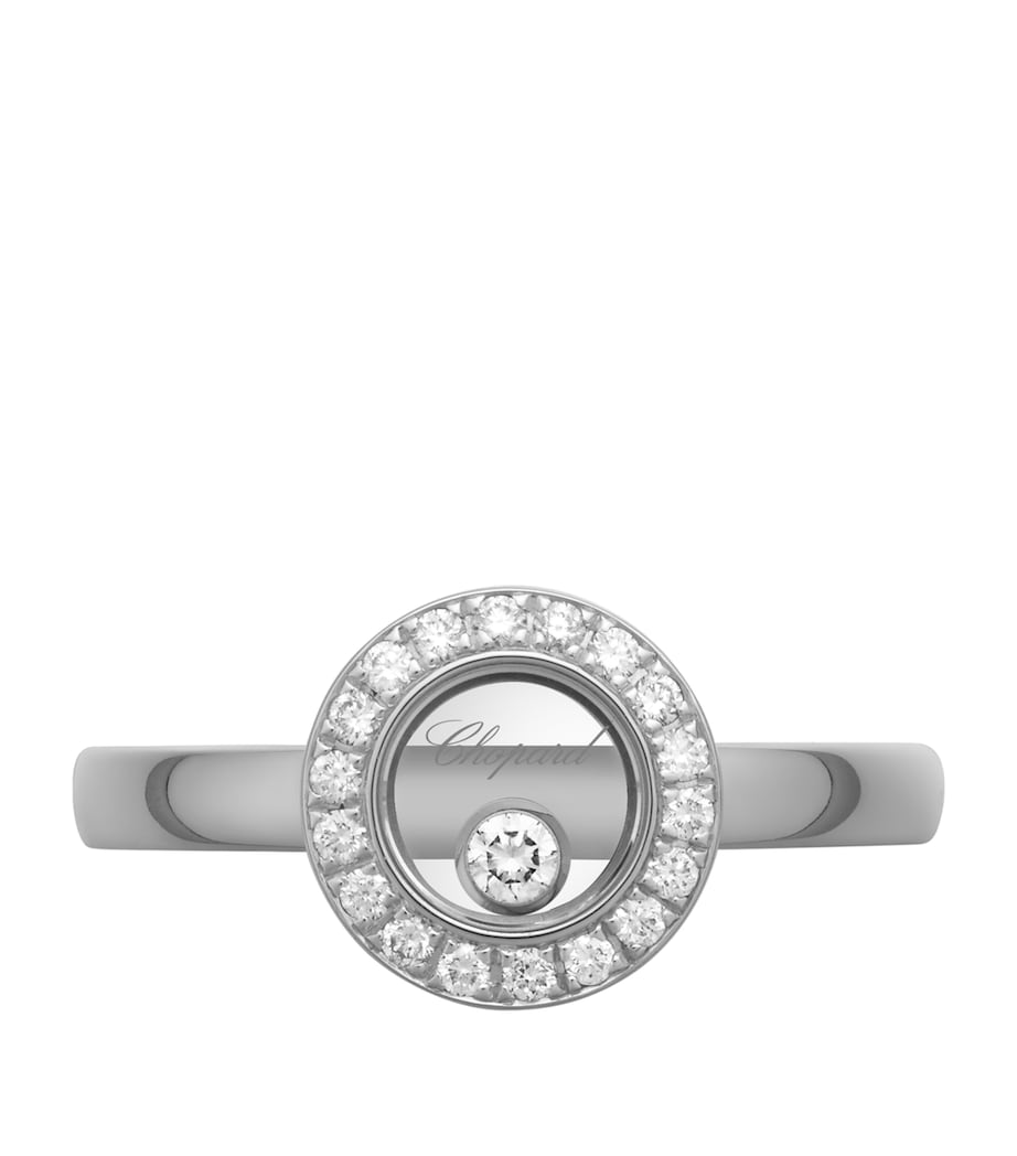 Chopard Happy Diamonds Icons ring white gold diamond, imported from the UK