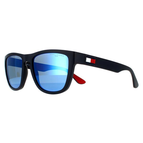 Tommy Hilfiger TH 1557/S blue mirrored men sunglasses, UK version
