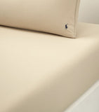 Ralph Lauren Cotton Player Double Fitted Sheet 140cm x 200cm, imported from the UK