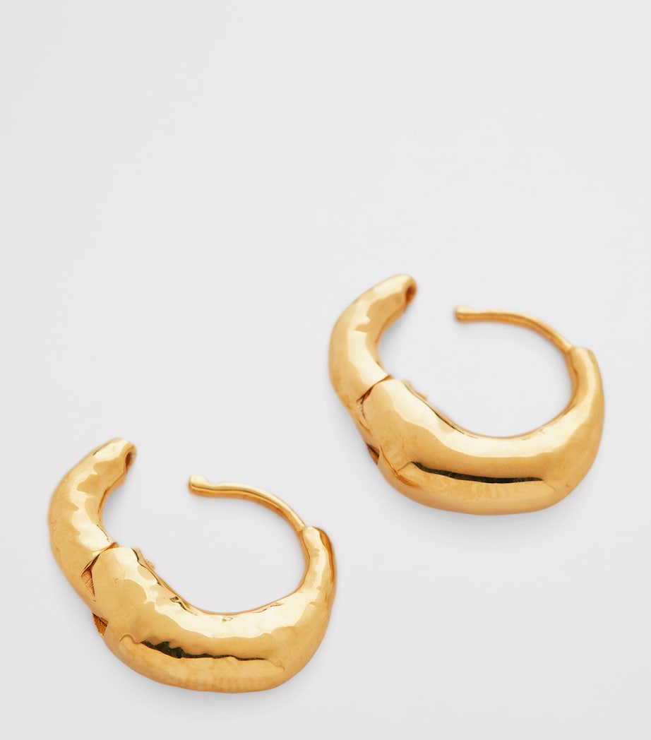 Monica Vinader Deia huggie earrings 1.5cm (British brand)