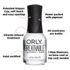 Orly Breathable Treatment + Shine nail polish bottle, imported from the UK