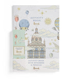 Harrods activity book with stickers and pencils, UK version