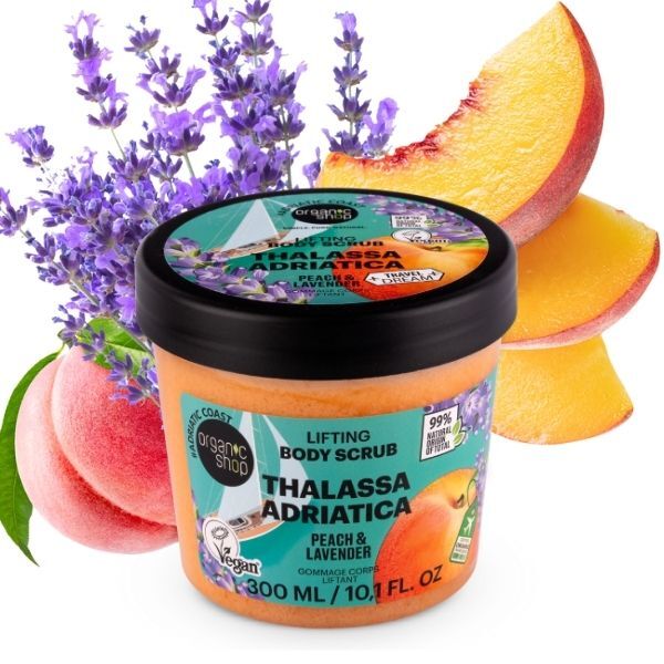 Organic Shop lifting body scrub 300ml, UK version