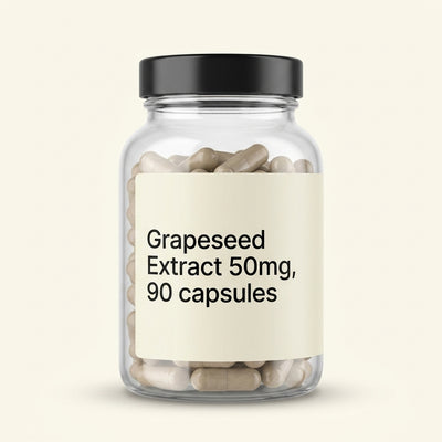 Holland & Barrett Holland & Barrett Grapeseed Extract 50mg Food Supplement 90 Capsules- Buy online at McGrocer