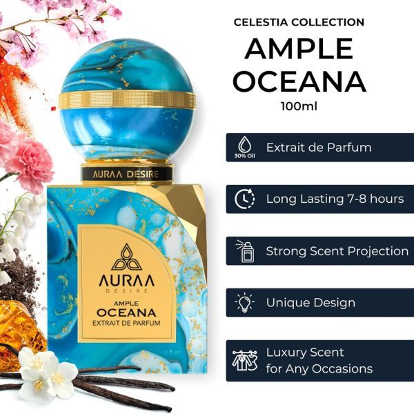 Auraa Desire Ample Oceana extrait de parfum 100ml, UK version