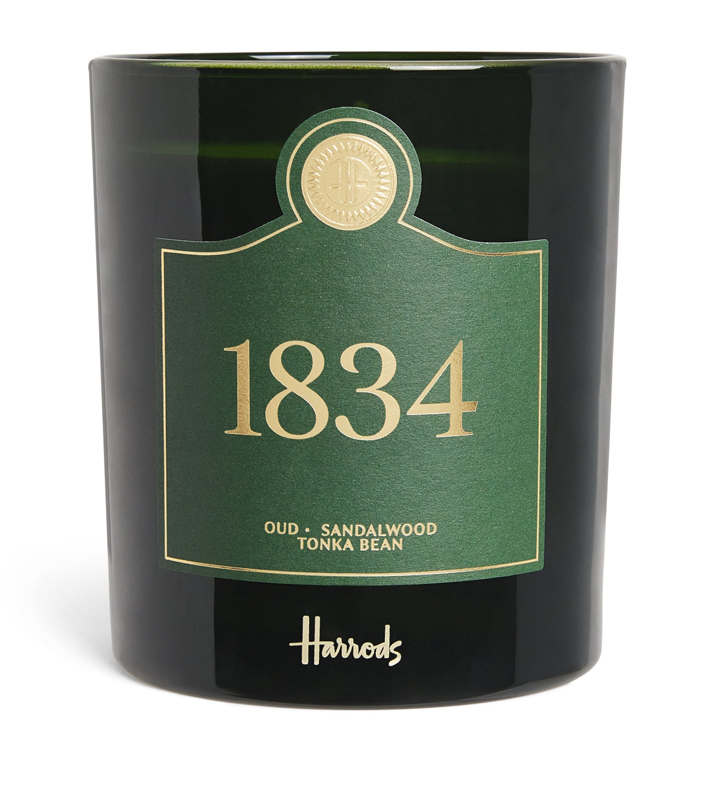 Harrods 1834 Scented Candle 210g, UK version