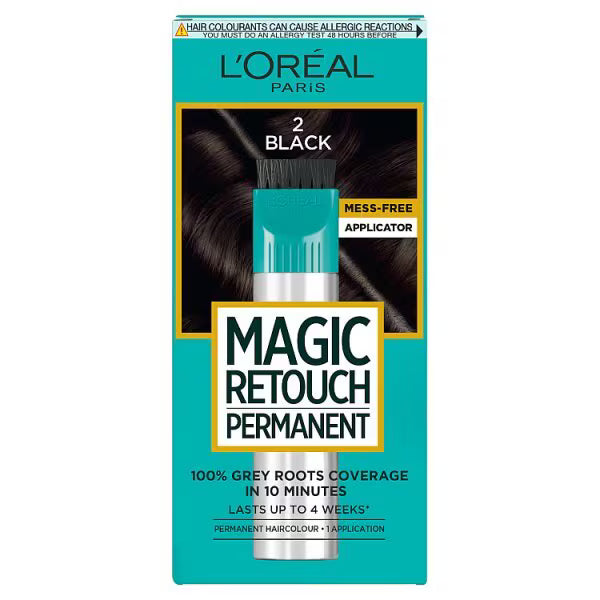 L'Oréal Paris Magic Retouch root concealer black, UK version