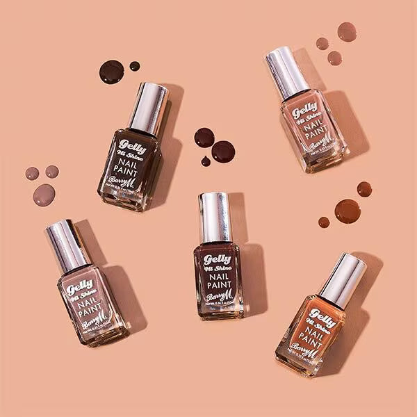 Barry M Gelly Nail Paint Tiramisu gel polish, imported from the UK