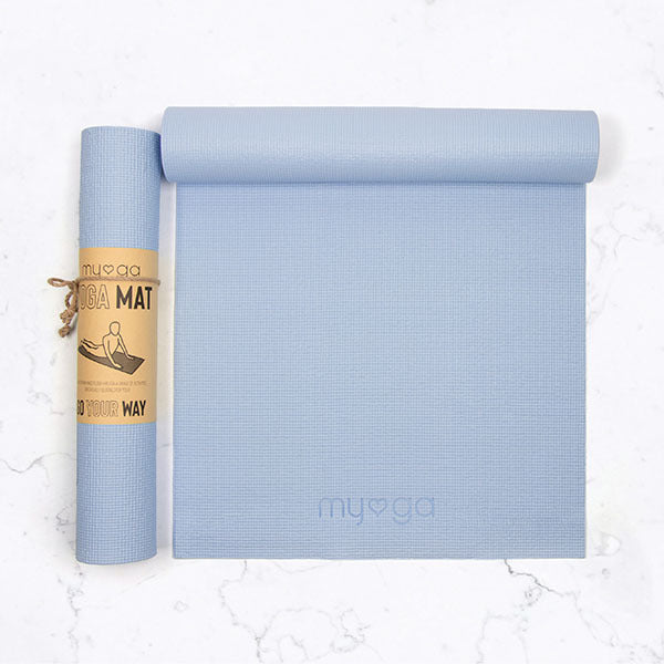 Myga Entry Level Yoga Mat - Green GOODS Superdrug Sky Blue  