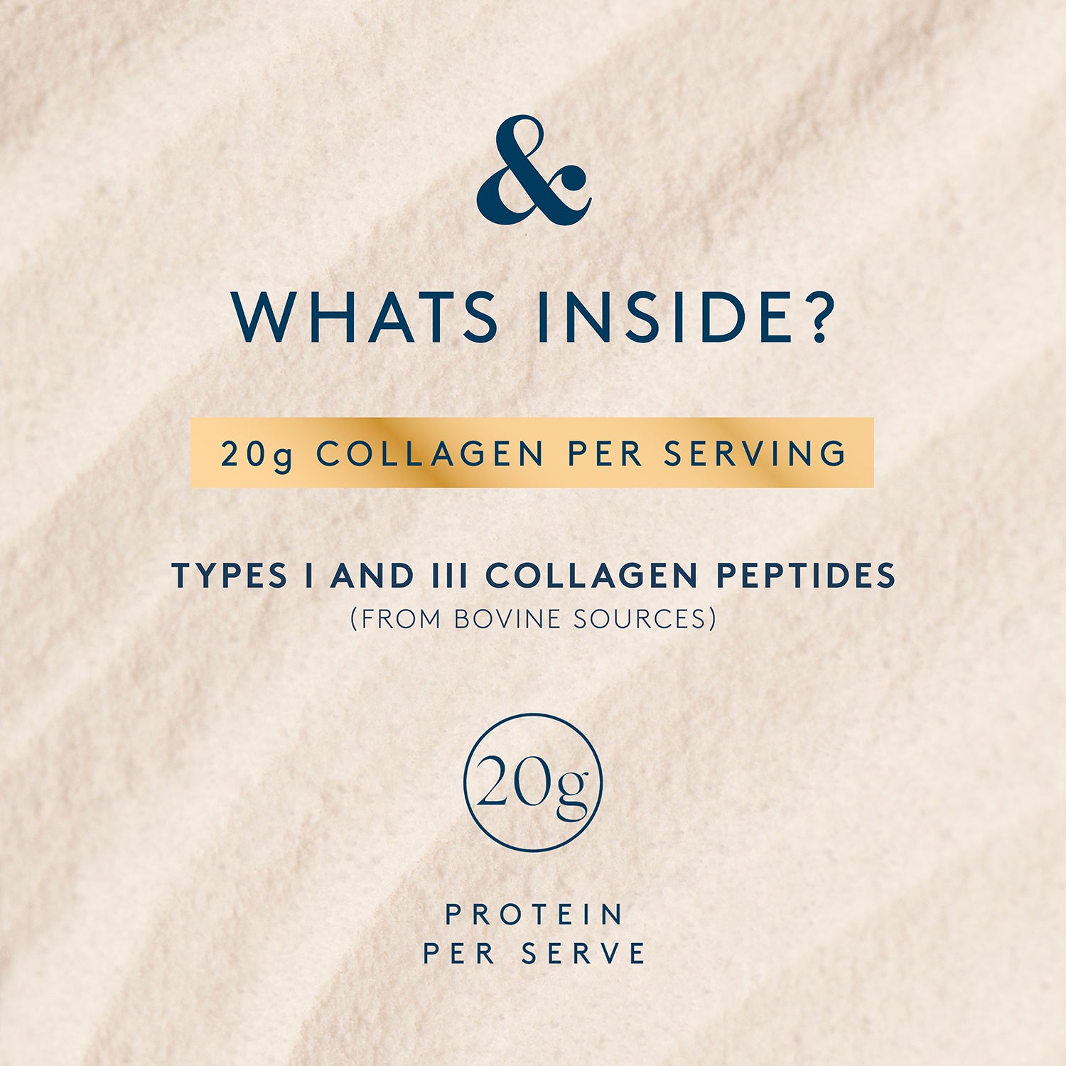 Dose & Co collagen peptide powder unflavoured 567g - British product
