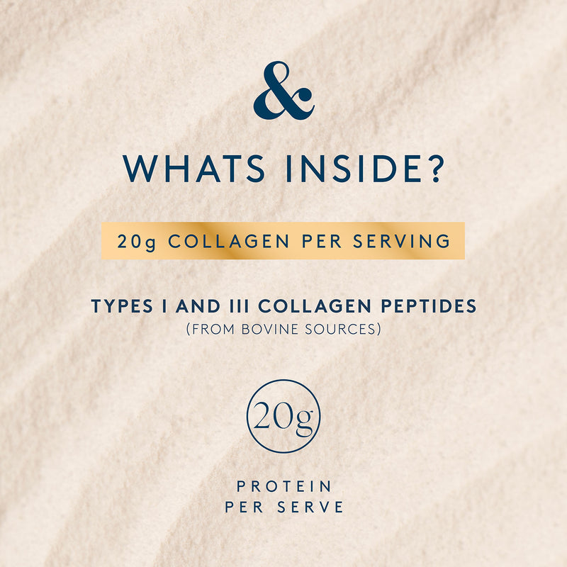 Dose & Co collagen peptide powder unflavoured 567g - British product