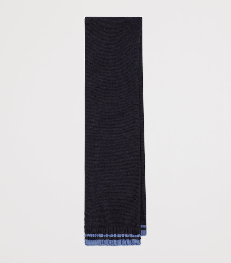 Dolce & Gabbana kids logo scarf virgin wool (British brand)