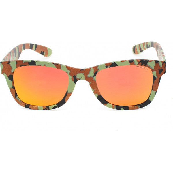 Police multicoloured S194450GE8R sunglasses with injected frame, imported from the UK