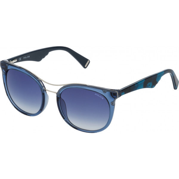 Police blue SPL758 sunglasses 52mm (British brand)