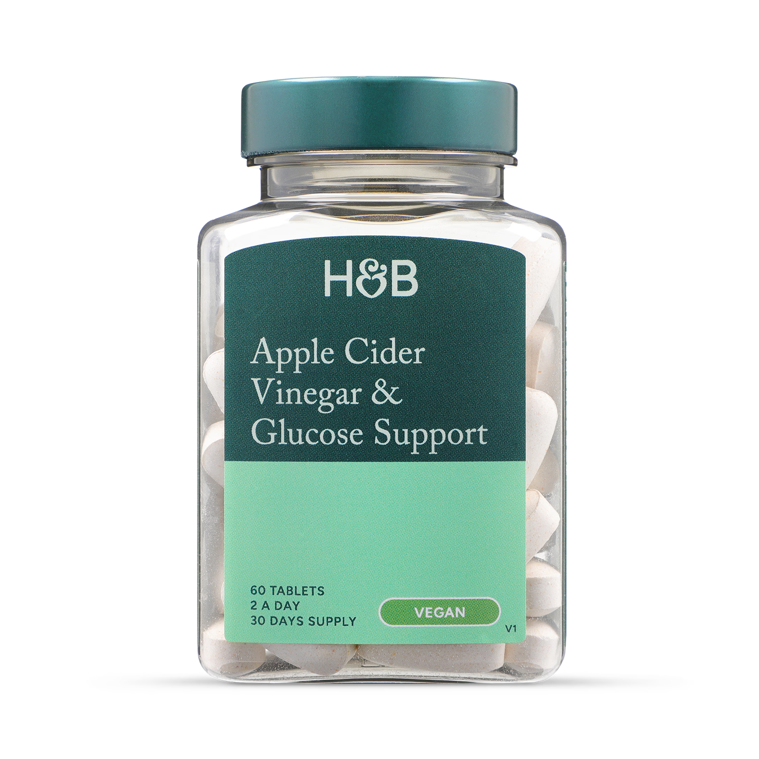 Holland & Barrett Apple Cider Vinegar Glucose Support Tablets 60, UK version