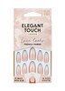 Elegant Touch Luxe Looks French ombre False Nails