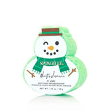 Spongellé holiday snowman body buffer winter jasmine (British brand)