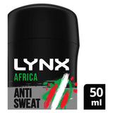 Lynx Antiperspirant Deodorant Africa Stick 50ml GOODS Boots   