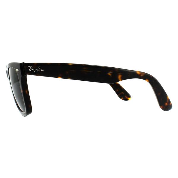 Ray-Ban Wayfarer 2140 tortoise green sunglasses 50mm, imported from the UK