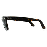 Ray-Ban Wayfarer 2140 tortoise green sunglasses 50mm, imported from the UK