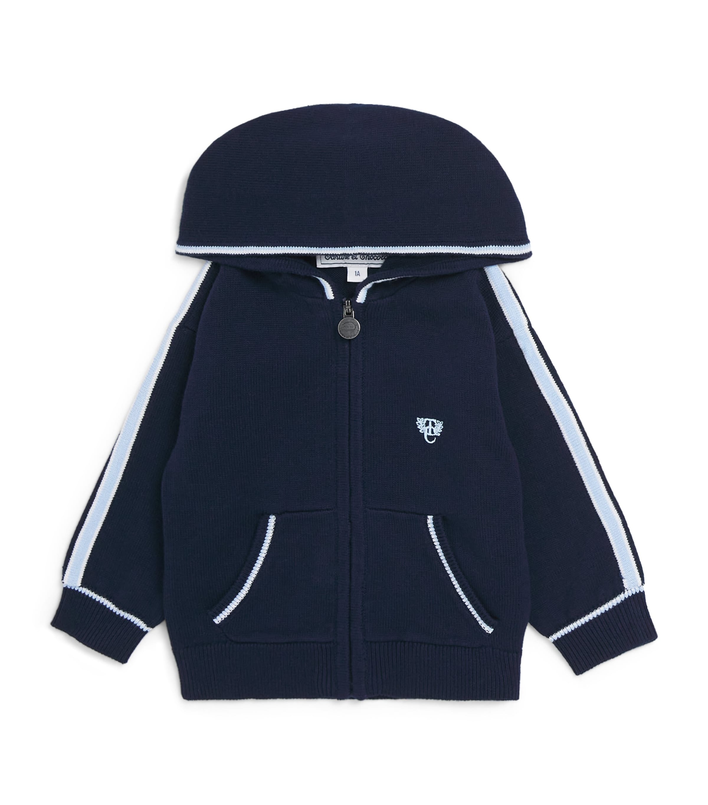 Tartine et Chocolat zip-up hoodie for kids 3 months to 4 years (British brand)