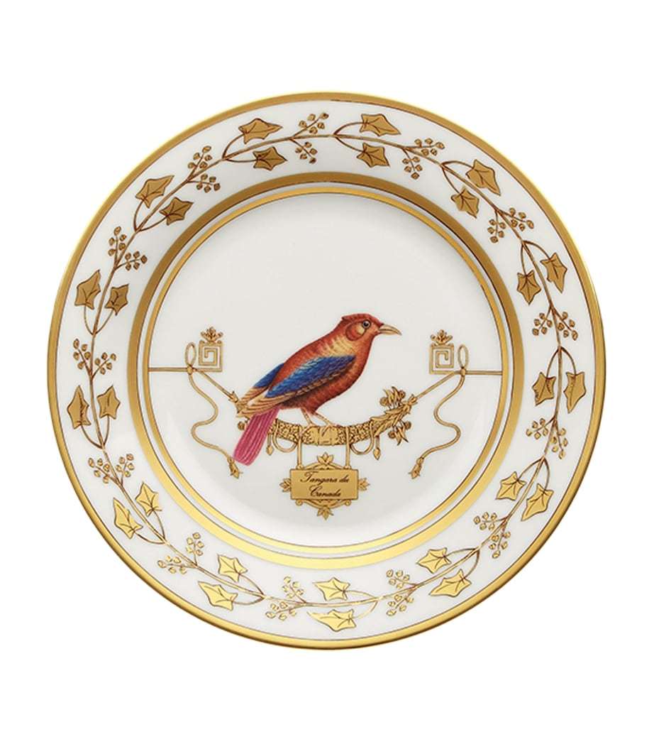 Ginori 1735 Volière bread plate 16cm - British product