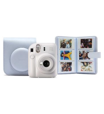 Instax Mini 12 White Bundle GOODS Boots   