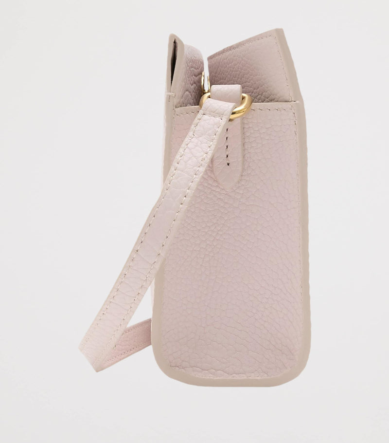 Burberry leather Cotswolds pouch 22cm - British product