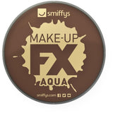 Smiffys dark brown face and body paint 16ml - British product