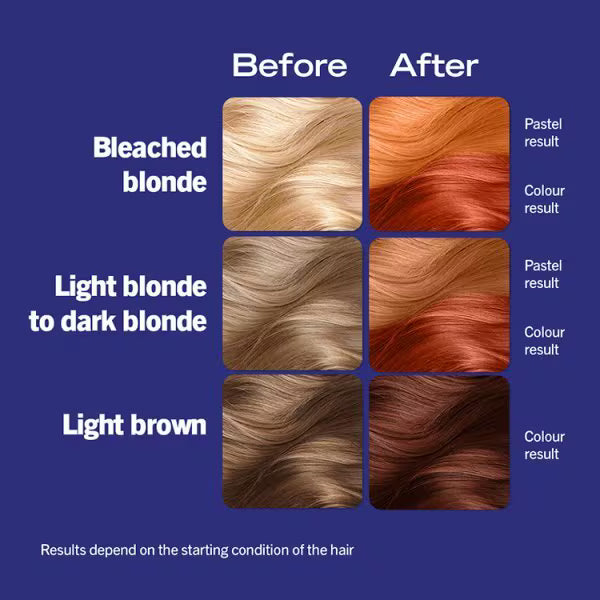 LIVE Semi Permanent Hair Dye Vibrant Orange 085 50ml, UK version