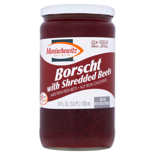 Manischewitz Borscht with Shredded Beets 709ml GOODS Sainsburys   