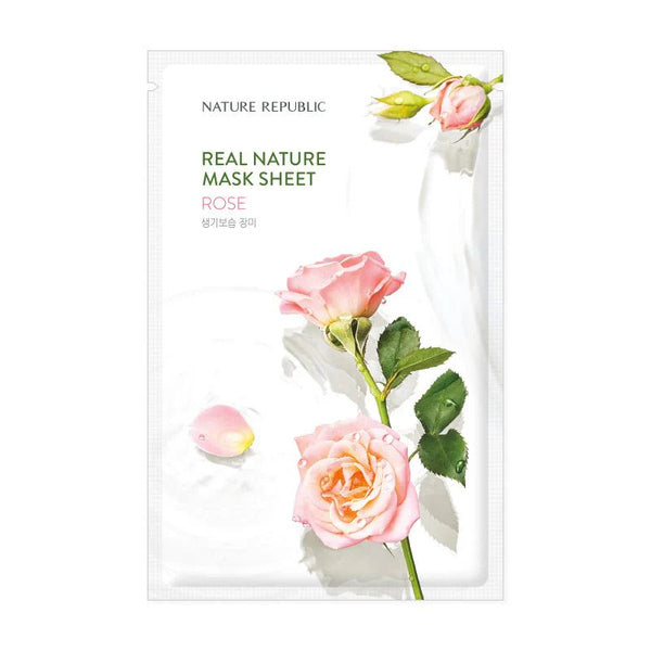Nature Republic Real Nature Rose Sheet Mask (British brand)