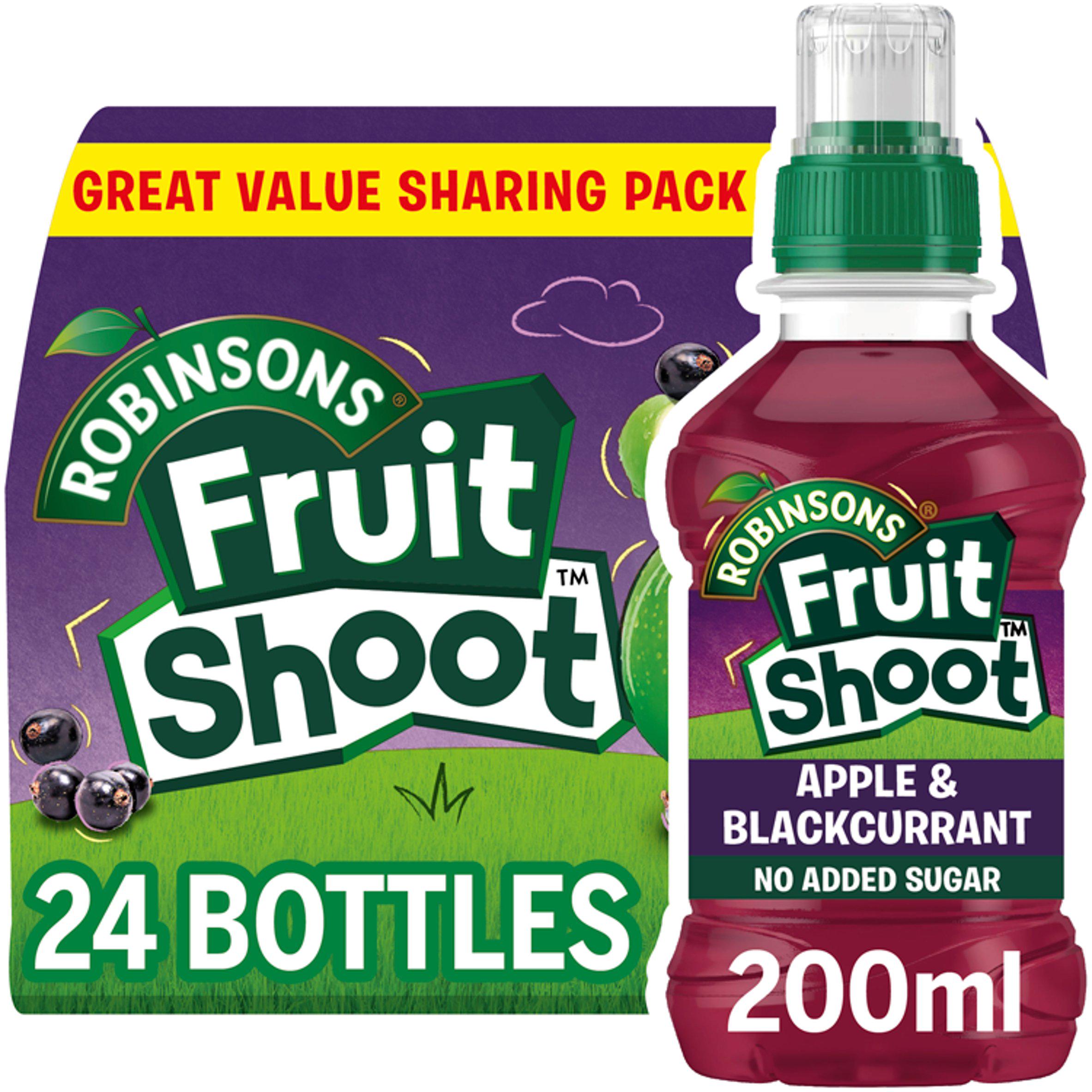 Fruit Shoot Apple & Blackcurrant Kids Juice Drink 24x200ml GOODS Sainsburys   