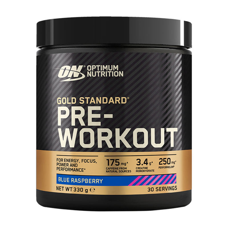 Optimum Nutrition Gold Standard Pre Workout Blue Raspberry 330g - British product