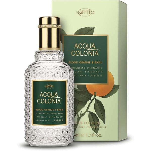 4711 Blood Orange & Basil eau de cologne 50ml, UK version