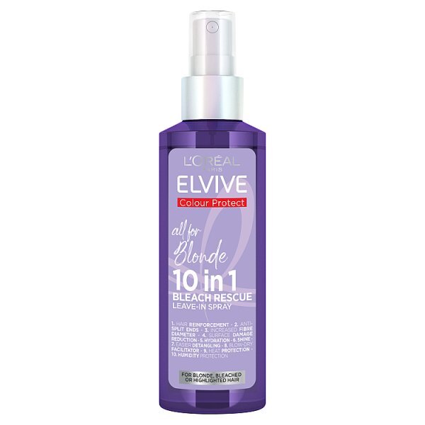 DNR L'Oreal Paris Elvive 10-In-1 Bleach Rescue Leave In GOODS Superdrug   