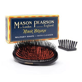 Mason Pearson Sensitive Bristle Military Hairbrush Black - British product
