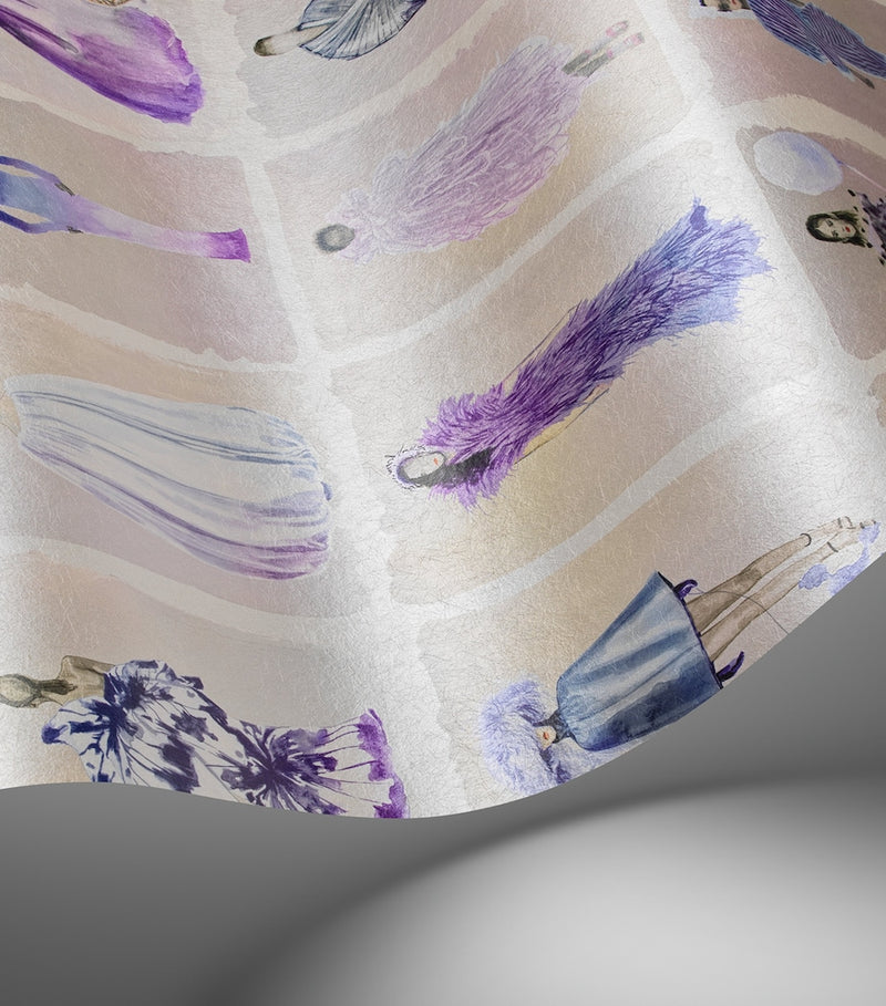 Cole & Son Harrods wallpaper Lavender Pearl 70cm x 10m (British brand)