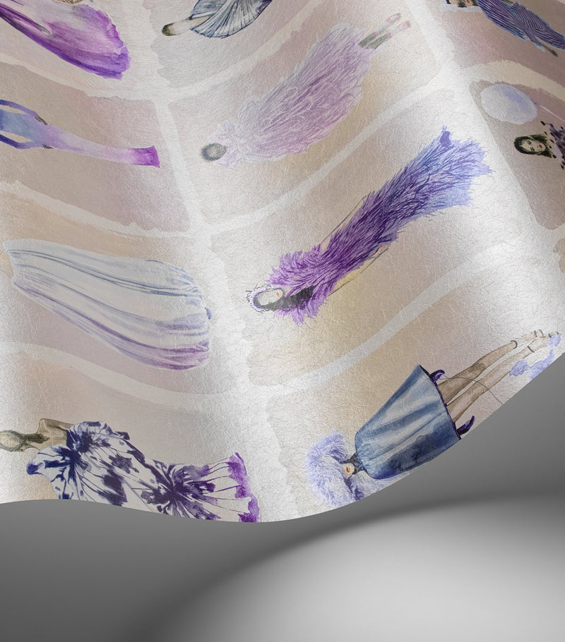Cole & Son Harrods wallpaper Lavender Pearl 70cm x 10m (British brand)