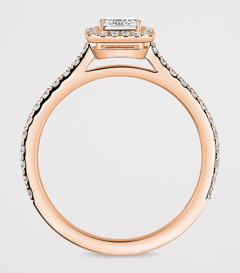 Messika Joy Roségoldring 0,75 Karat, importiert aus Großbritannien