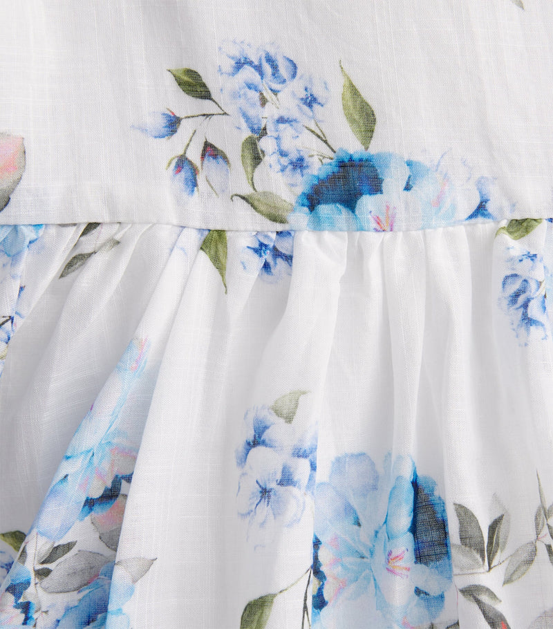 Petite Amalie floral ruffle dress girls 4-16, imported from the UK