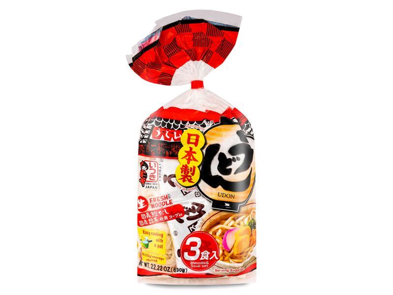 Itsuki Japanese style udon noodles with soup base 3 pack (British brand)