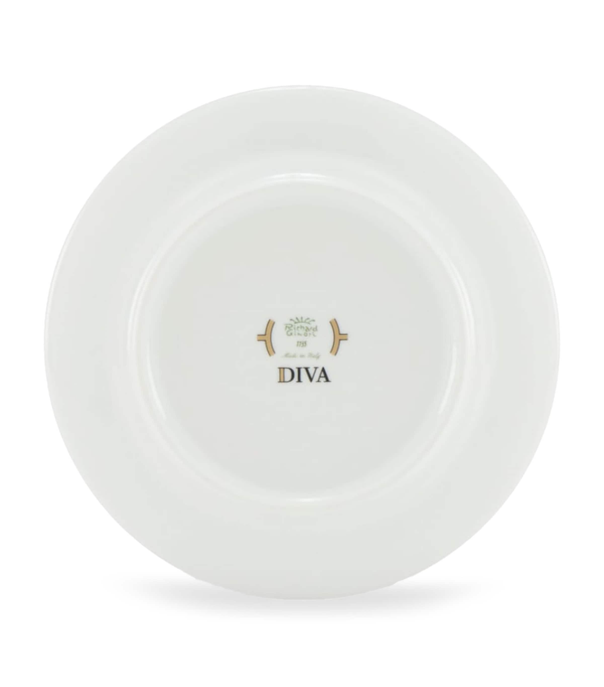 GINORI 1735 porcelain bread plate Celeste 17cm, UK version