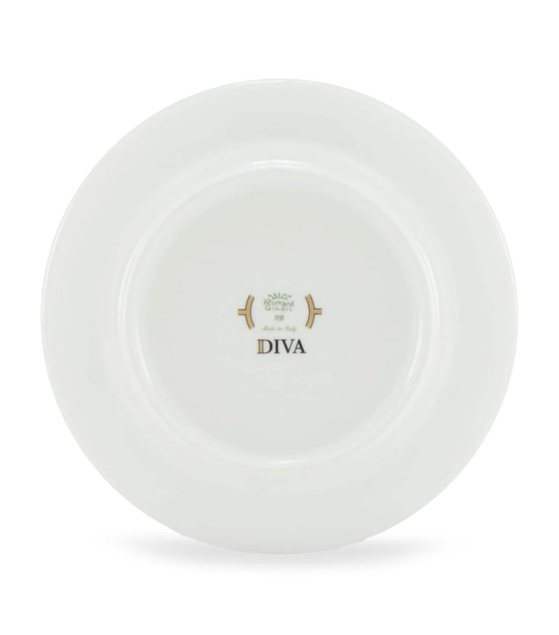 GINORI 1735 porcelain bread plate Celeste 17cm, UK version